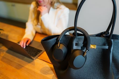 Sony WH 1000XM5 Premium Noise Canceling Headphones  Auto NC Optimizer  30 Hour Battery  Alexa Voice Control  Black