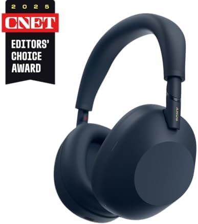 Sony WH 1000XM6 The Best Noise Canceling Wireless Headphones  HD NC Processor QN3  12 Microphones  Adaptive NC Optimizer  Mastered by Engineers  Studio Quality  30 Hour Battery  Platinum Silver