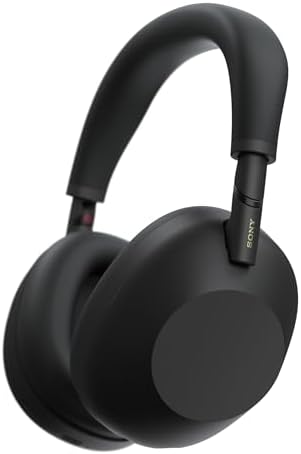 Sony WH 1000XM6 The Best Noise Canceling Wireless Headphones  HD NC Processor QN3  12 Microphones  Adaptive NC Optimizer  Mastered by Engineers  Studio Quality  30 Hour Battery  Black