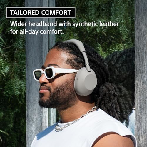 Sony WH 1000XM6 The Best Noise Canceling Wireless Headphones  HD NC Processor QN3  12 Microphones  Adaptive NC Optimizer  Mastered by Engineers  Studio Quality  30 Hour Battery  Black