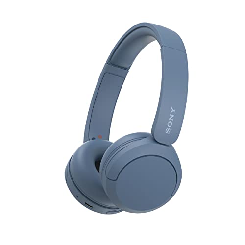 Sony WH CH520 Wireless Headphones Bluetooth On Ear Headset with Microphone  Blue New