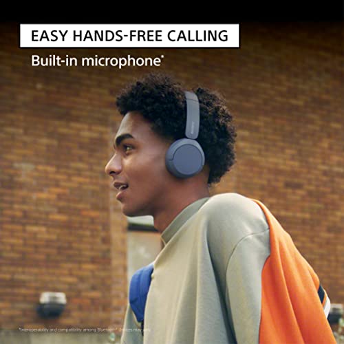 Sony WH CH520 Wireless Headphones Bluetooth On Ear Headset with Microphone  Blue New