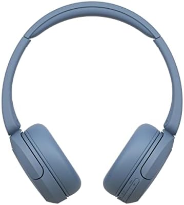 Sony WH CH520 Wireless Headphones Bluetooth On Ear Headset with Microphone and up to 50 Hours Battery Life with Quick Charging  Blue
