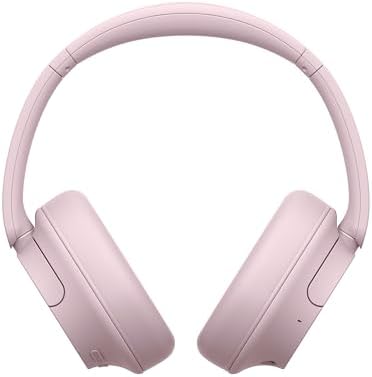 Sony WH-CH720N Auriculares inalámbricos con cancelación de ruido Bluetooth sobre la oreja con micrófono, color rosa