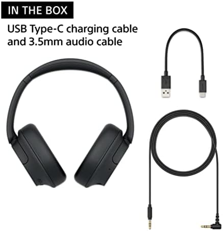 Sony WH CH720N Noise Canceling Wireless Headphones Bluetooth Over The Ear Headset with Microphone and Alexa Built in  Black New