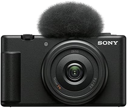 Cámara Sony ZV-1F Vlog para creadores de contenido y vloggers (Renovada)