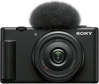 Sony ZV 1F Vlog Camera for Content Creators and Vloggers Black