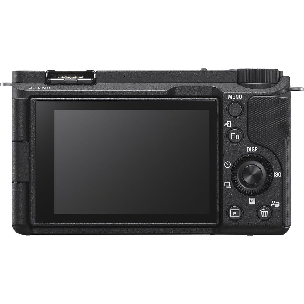 Sony ZV E10 II Mirrorless Camera  Black 