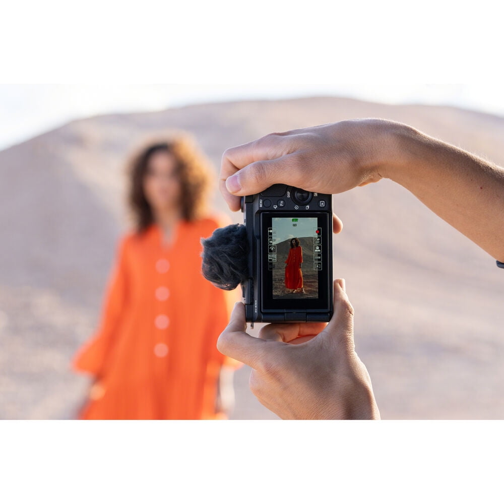 Sony ZV E10 II Mirrorless Camera  Black 