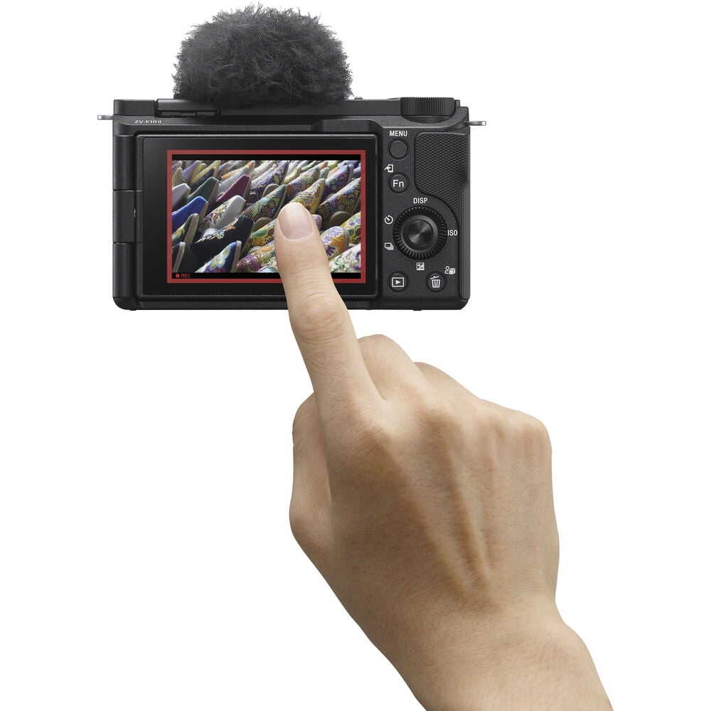 Sony ZV E10 II Mirrorless Camera  Black 