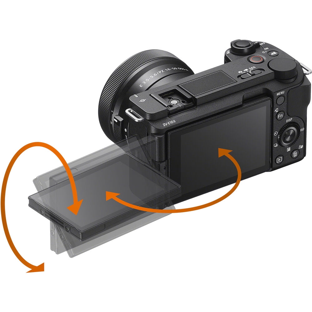 Sony ZV E10 II Mirrorless Camera  Black 