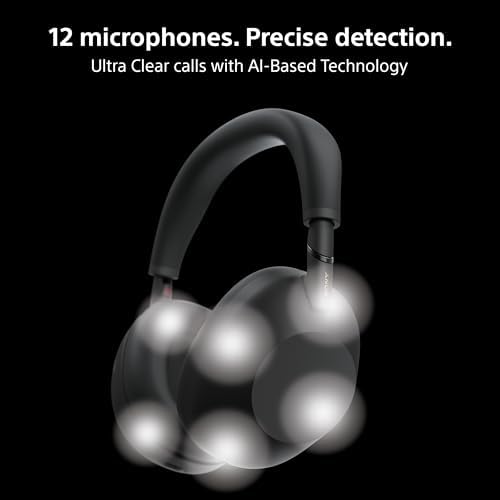 Sony  Refurbished WH 1000XM6 Wireless Noise Canceling Headphones   Silver  Renewed 