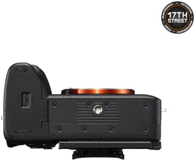 Sony a7R V Mirrorless Camera  Black    61MP Full Frame Digital Camera with Batteries & Dual Charger Kit  Corel Software Kit  128GB SDXC Memory Card & Large DSLR Bag   Essential Bundle