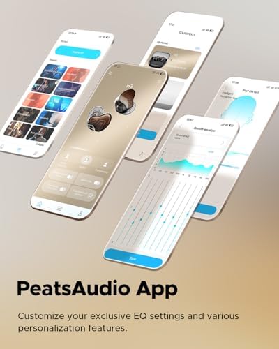 SoundPEATS H3 Hi Res Wireless Bluetooth Headphones with LDAC  aptX Lossless  Triple Units  55dB Active Noise Cancellation  6 AI Microphones  Transparent Mode  BT5 4  APP  37H  IPX5  Titanium Black