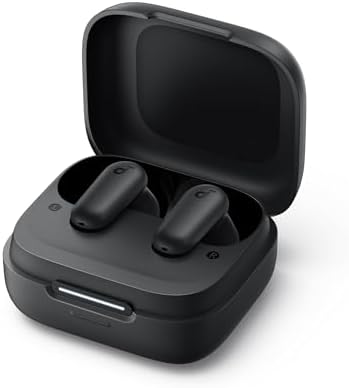 Soundcore P30i by Anker Noise Cancelling Earbuds  Strong and Smart Noise Cancelling  Powerful Bass  45H Playtime  2 in 1 Case and Phone Stand  IP54  Wireless Earbuds  Bluetooth 5 4  Black 