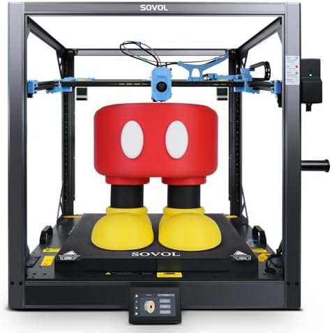 Sovol SV06 ACE 3D Printer Open Source  600mm/s Max High Speed 3D Printers  Fully Auto Leveling  with Camera Upgraded Structure Planetary Dual Gear Direct Drive Printing Size 8 66x8 66x9 84 inch