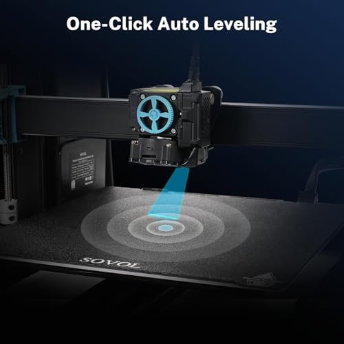 Sovol SV06 ACE 3D Printer Open Source  600mm/s Max High Speed 3D Printers  Fully Auto Leveling  with Camera Upgraded Structure Planetary Dual Gear Direct Drive Printing Size 8 66x8 66x9 84 inch