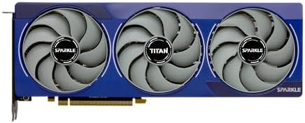 Sparkle Intel Arc B580 Titan OC  12GB GDDR6  Torn Cooling 2 0  Axial Fan  Breathing Light  Metal Backplate  SB580T 12GOC