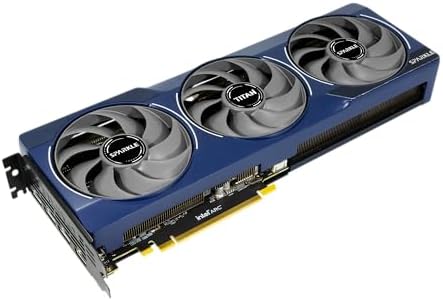 Sparkle Intel Arc B580 Titan OC  12GB GDDR6  Torn Cooling 2 0  Axial Fan  Breathing Light  Metal Backplate  SB580T 12GOC