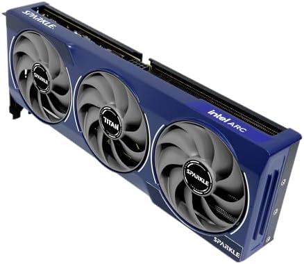 Sparkle Intel Arc B580 Titan OC  12GB GDDR6  Torn Cooling 2 0  Axial Fan  Breathing Light  Metal Backplate  SB580T 12GOC