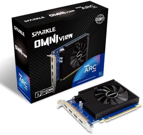 Sparkle Intel Arc B580 Titan OC  12GB GDDR6  Torn Cooling 2 0  Axial Fan  Breathing Light  Metal Backplate  SB580T 12GOC