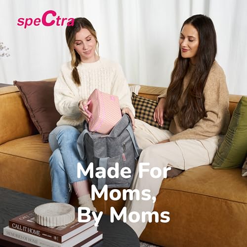 Spectra Baby S1 Plus Premier Rechargeable Breast Pump with Grey Tote Premium Accessory Kit   24 mm