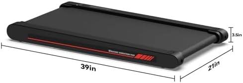 Sperax Walking Treadmill Pad with APP  3 in 1 Under Desk Treadmill  400W Low Noise Walking Vibration Pad with Remote Control Portable Treadmills for Home Office