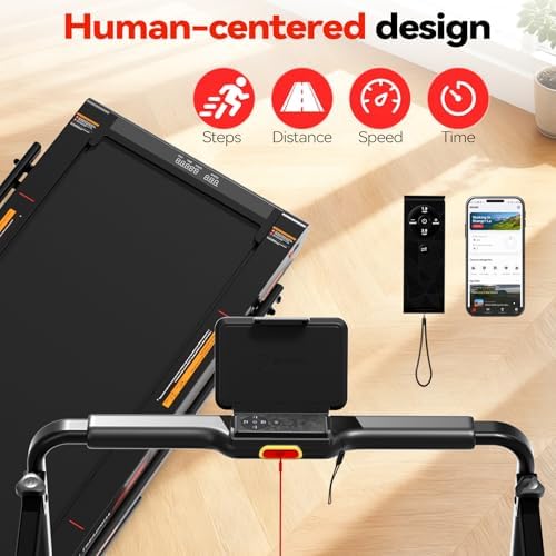 Sperax Walking Treadmill Pad with APP  3 in 1 Under Desk Treadmill  400W Low Noise Walking Vibration Pad with Remote Control Portable Treadmills for Home Office