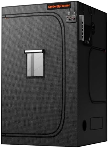 Spider Farmer 3x3 Grow Tent 2025 New  36x36x72  with Hook for Controller and Power Strip  Enlarged View Window  1680D Thicken Mylar Canvas for Indoor Hydroponic Growing for SF2000Pro  SE3000  G3000