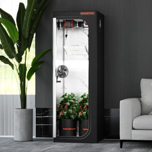 Spider Farmer 3x3 Grow Tent 2025 New  36x36x72  with Hook for Controller and Power Strip  Enlarged View Window  1680D Thicken Mylar Canvas for Indoor Hydroponic Growing for SF2000Pro  SE3000  G3000