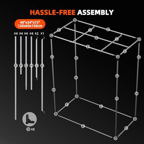 Spider Farmer 3x3 Grow Tent 2025 New  36x36x72  with Hook for Controller and Power Strip  Enlarged View Window  1680D Thicken Mylar Canvas for Indoor Hydroponic Growing for SF2000Pro  SE3000  G3000