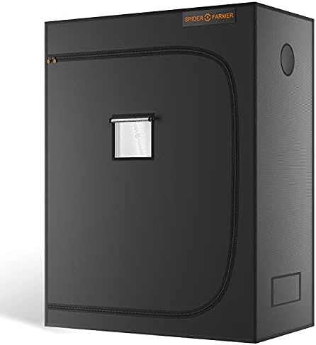 Spider Farmer 3x3 Grow Tent 2025 New  36x36x72  with Hook for Controller and Power Strip  Enlarged View Window  1680D Thicken Mylar Canvas for Indoor Hydroponic Growing for SF2000Pro  SE3000  G3000