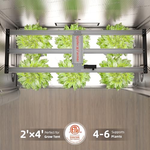 Spider Farmer G3000 Cost Effective LED Grow Lights 300W  3x3ft Coverage Full Spectrum Dimmable Bar Style Growing Lamp for Indoor Plants  2025 2025 Upgraded App Remote Control