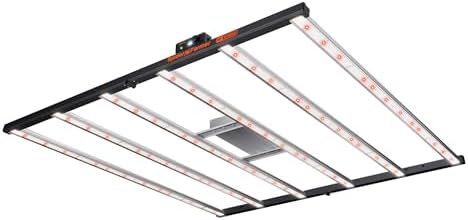 Spider Farmer G3000 Cost Effective LED Grow Lights 300W  3x3ft Coverage Full Spectrum Dimmable Bar Style Growing Lamp for Indoor Plants  2025 2025 Upgraded App Remote Control