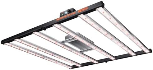 Spider Farmer G3000 Cost Effective LED Grow Lights 300W  3x3ft Coverage Full Spectrum Dimmable Bar Style Growing Lamp for Indoor Plants  2025 2025 Upgraded App Remote Control