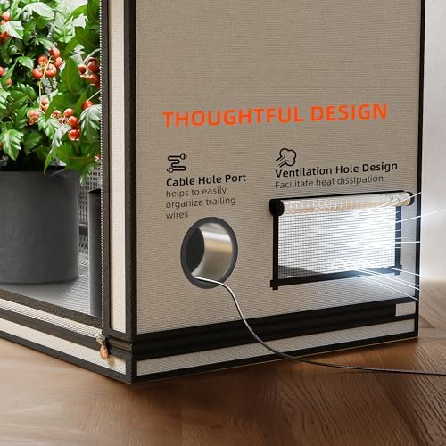 Spider Farmer Pro Series 3x3 Grow Tent  36x36x72 with Roll up Door  Observation Window Floor Tray  2000D Thicken Mylar Canvas  3x3x6 for Hydroponic Indoor Growing for SF4000  SE3000  G3000