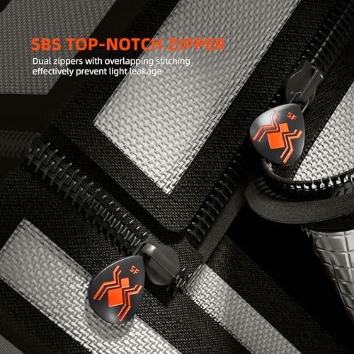 Spider Farmer Pro Series 3x3 Grow Tent  36x36x72 with Roll up Door  Observation Window Floor Tray  2000D Thicken Mylar Canvas  3x3x6 for Hydroponic Indoor Growing for SF4000  SE3000  G3000