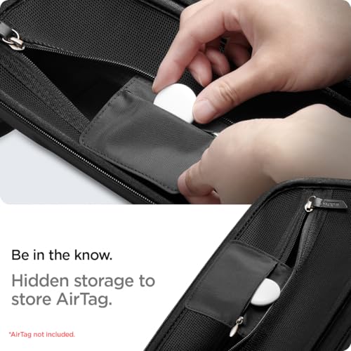 Spigen Rugged Armor Pro Designed for ASUS ROG Ally/ROG Ally X/MSI Claw A1M / MSI Claw 7 AI  Hard Shell Carrying Case with Pockets for Accessories Original Charger Storage Bag