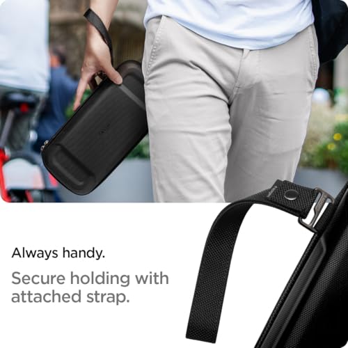 Spigen Rugged Armor Pro Designed for ASUS ROG Ally/ROG Ally X/MSI Claw A1M / MSI Claw 7 AI  Hard Shell Carrying Case with Pockets for Accessories Original Charger Storage Bag