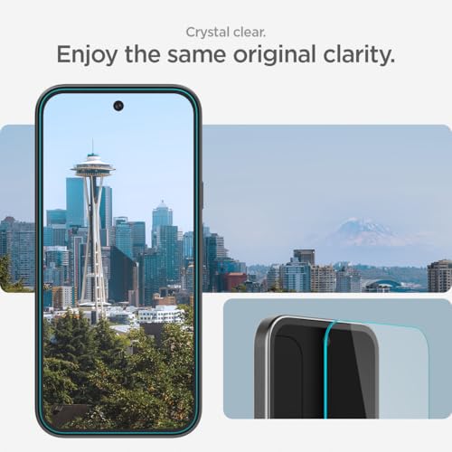 Spigen Tempered Glass Screen Protector  GlasTR EZ FIT  designed for Pixel 9a   2 Pack