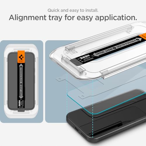 Spigen Tempered Glass Screen Protector  GlasTR EZ FIT  designed for Pixel 9a   2 Pack