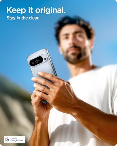 Spigen for Pixel 10/10 Pro Case  Ultra Hybrid  2025   Anti Yellowing   Military Grade Protection    Clear