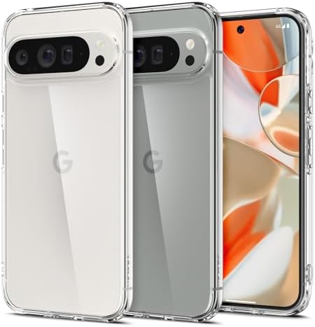 Spigen for Pixel 10/10 Pro Case  Ultra Hybrid  2025   Anti Yellowing   Military Grade Protection    Clear