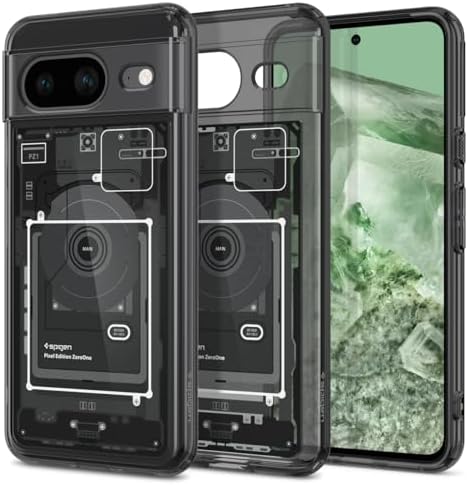 Spigen for Pixel 10/10 Pro Case  Ultra Hybrid  2025   Anti Yellowing   Military Grade Protection    Clear