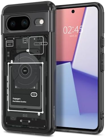 Spigen for Pixel 10/10 Pro Case  Ultra Hybrid  2025   Anti Yellowing   Military Grade Protection    Clear