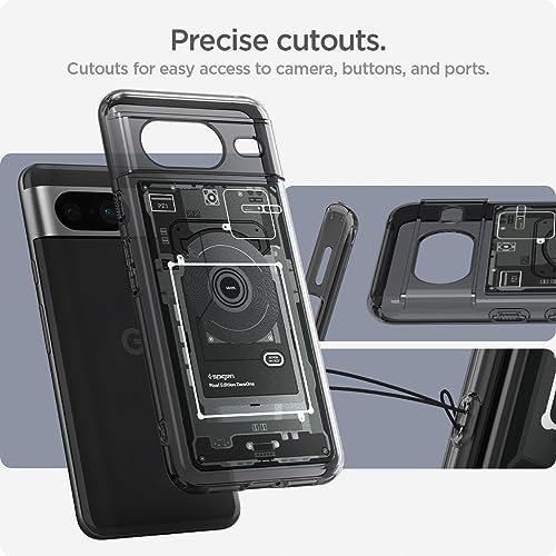 Spigen for Pixel 10/10 Pro Case  Ultra Hybrid  2025   Anti Yellowing   Military Grade Protection    Clear