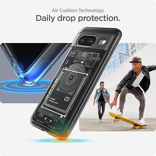 Spigen for Pixel 10/10 Pro Case  Ultra Hybrid  2025   Anti Yellowing   Military Grade Protection    Clear