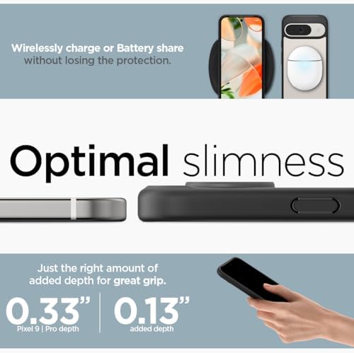 Spigen for Pixel 10/10 Pro Case  Ultra Hybrid  2025   Anti Yellowing   Military Grade Protection    Clear