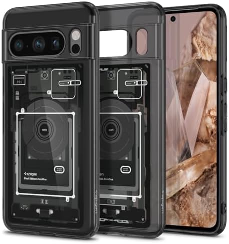 Spigen for Pixel 10/10 Pro Case  Ultra Hybrid  2025   Anti Yellowing   Military Grade Protection    Clear