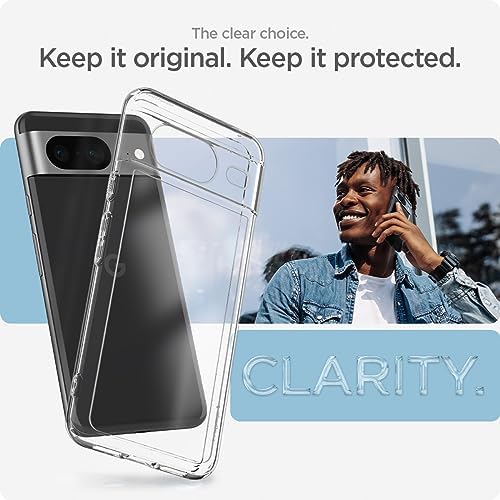 Spigen for Pixel 10/10 Pro Case  Ultra Hybrid  2025   Anti Yellowing   Military Grade Protection    Clear